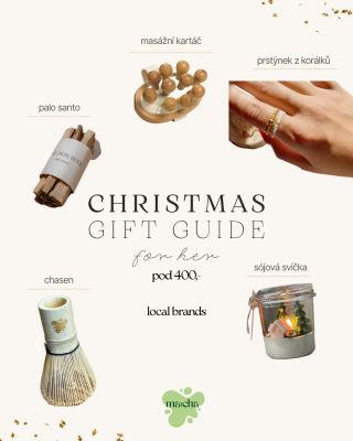 🎄✨ Christmas Gift Guide pro holky ✨🎄 Letos jedeme dárky lokálních small tvůrců, protože ty mají největší srdce. 💚 Tipy pro...